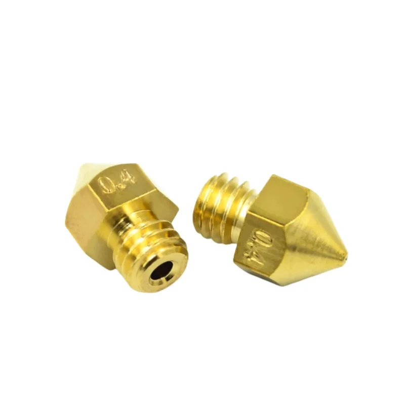 MK8 Brass Nozzle Extruded Head Caliber 0.2/0.3/0.4/0.5MM/1.75MM 3D Printer Accessories Size 13x6mm M6
MK8 Brass Nozzle Extruded Head Caliber 0.2/0.3/0.4/0.5MM/1.75MM 3D Printer Accessories Size 13x6mm M6
