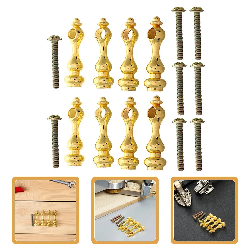 16pcs Furniture Connectors Iron Baluster Spindles For Wine Cabinets Bar Carts Glass Railing Post Cap Diy Assembly Metal Hardware
16pcs Furniture Connectors Iron Baluster Spindles For Wine Cabinets Bar Carts Glass Railing Post Cap Diy Assembly Metal Hardware