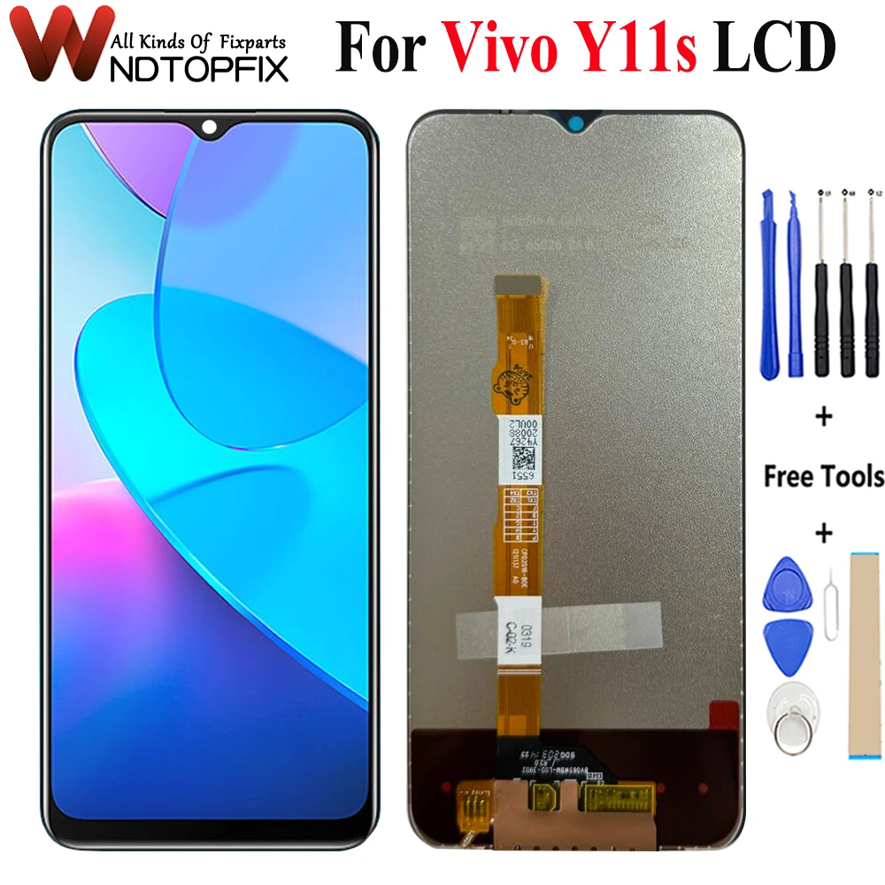 Полностью протестированный ЖК-дисплей 6,51 дюйма для Vivo Y11s V2028, сенсорный экран, дигитайзер в сборе, запасные части для дисплея Vivo Y11S
Полностью протестированный ЖК-дисплей 6,51 дюйма для Vivo Y11s V2028, сенсорный экран, дигитайзер в сборе, запасные части для дисплея Vivo Y11S