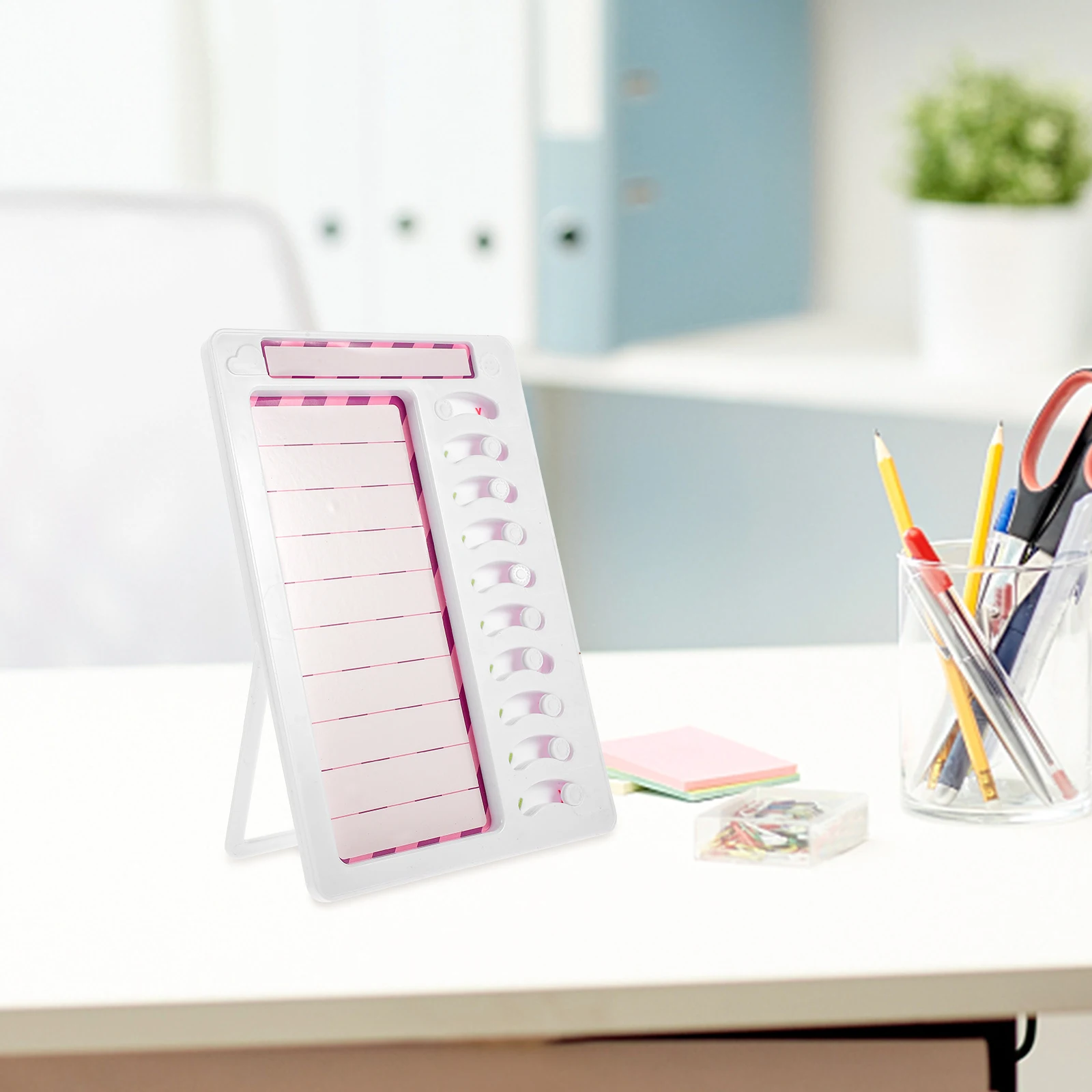 Children's Check-in Device Toddler Schedule Chart Multifunction Household Chores for Routine Plastic Classroom Student
Children's Check-in Device Toddler Schedule Chart Multifunction Household Chores for Routine Plastic Classroom Student