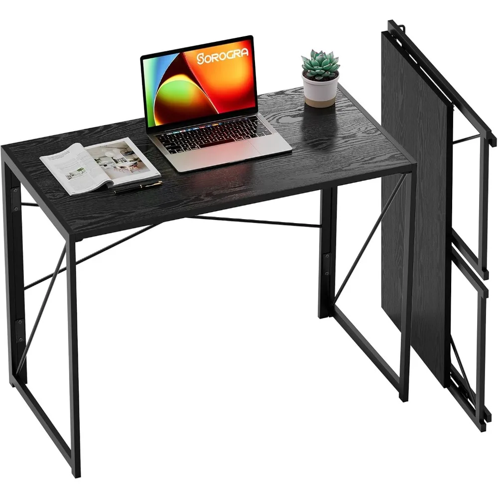 Folding Desk 31.5 inch Foldable Small Portable Computer Desks, Spaces Saving Writing Sturdy Table for Bedroom, Home Office, Dor
Folding Desk 31.5 inch Foldable Small Portable Computer Desks, Spaces Saving Writing Sturdy Table for Bedroom, Home Office, Dor