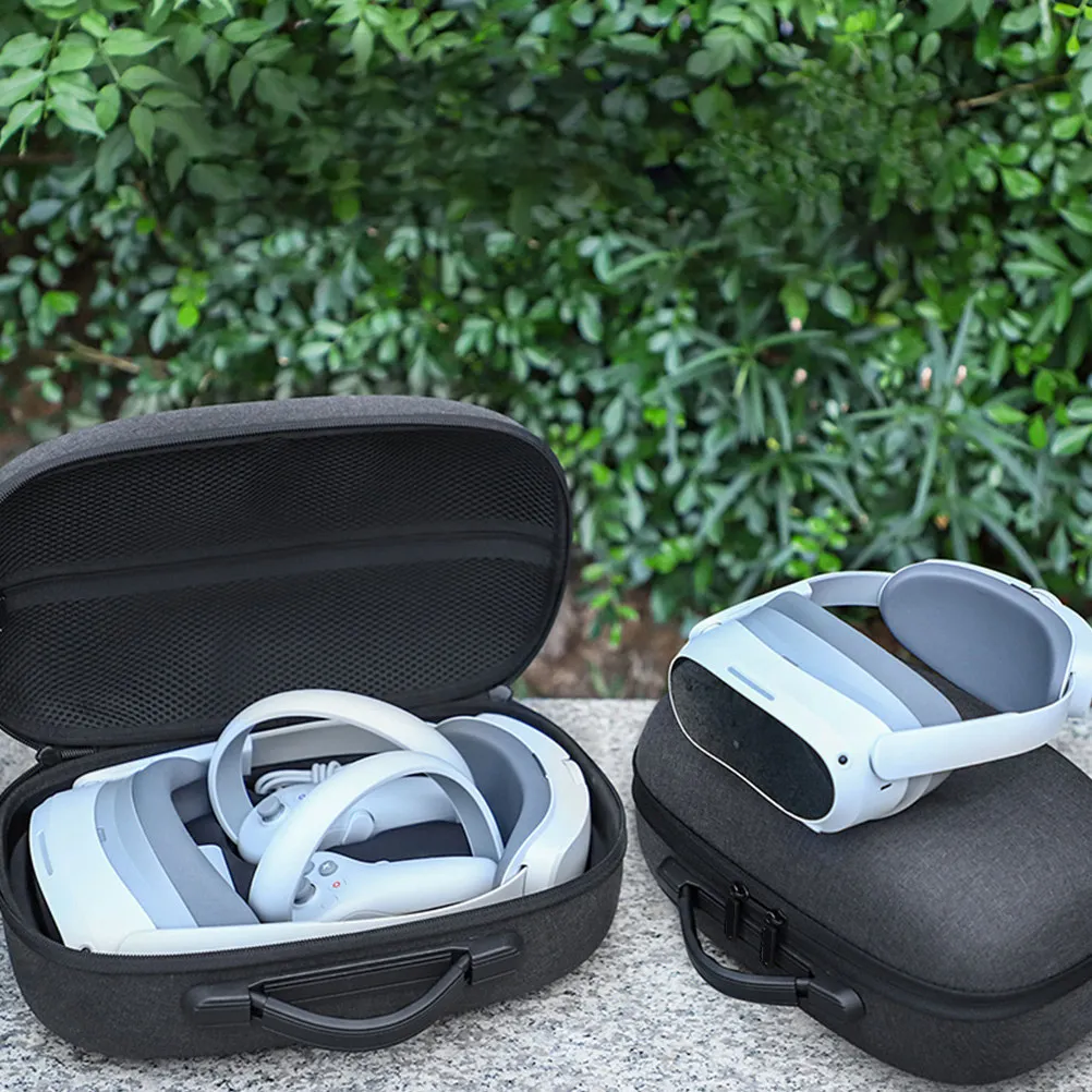 Storage Bag Compatible for Pico 4 Hard Shell Portable Travel Carrying Case Shockproof Anti-Fall Headset Protector Box
Storage Bag Compatible for Pico 4 Hard Shell Portable Travel Carrying Case Shockproof Anti-Fall Headset Protector Box