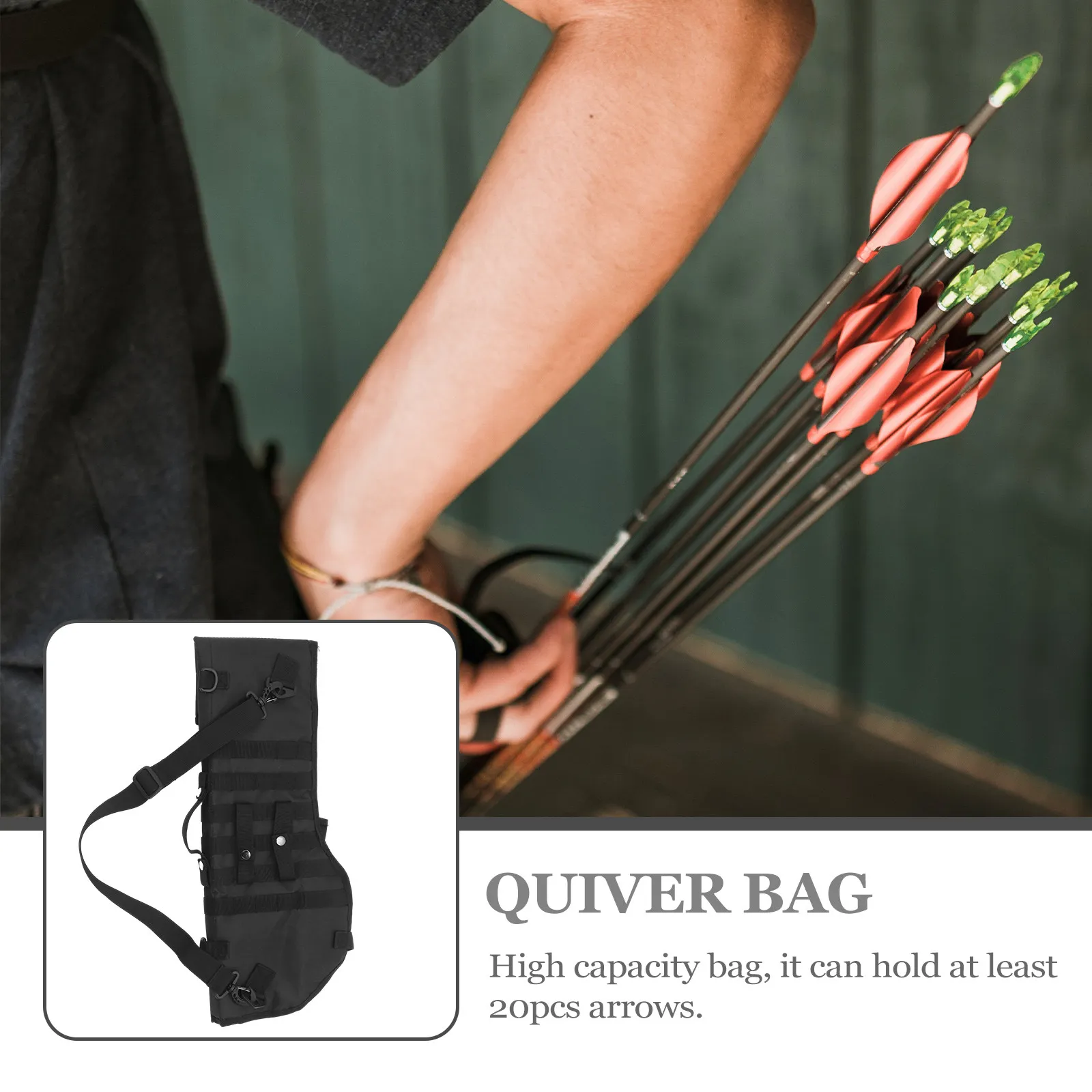 Тактическая сумка для стрел из ткани Оксфорд, компактная, износостойкая, многофункциональная, с регулируемым ремнем, для активного отдыха
Тактическая сумка для стрел из ткани Оксфорд, компактная, износостойкая, многофункциональная, с регулируемым ремнем, для активного отдыха