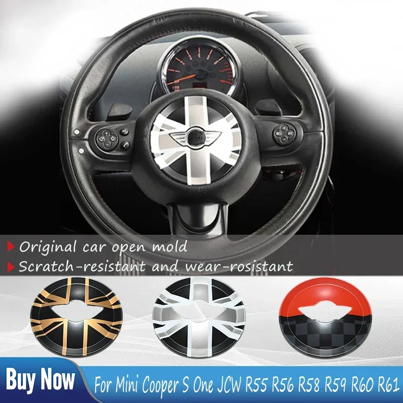 Union Jack Steering Wheel Center Sticker Decals for MINI Cooper S One JCW R55 R56 R57 R58 R59 R60 R61 Car Interior Accessories
Union Jack Steering Wheel Center Sticker Decals for MINI Cooper S One JCW R55 R56 R57 R58 R59 R60 R61 Car Interior Accessories