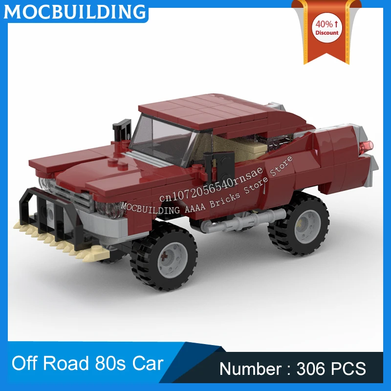 MOC Building Blocks City Classic Vehicle Series Off Road 80s Car Model DIY Assemble Bricks Creative Truck Toys Collection Gifts
MOC Building Blocks City Classic Vehicle Series Off Road 80s Car Model DIY Assemble Bricks Creative Truck Toys Collection Gifts