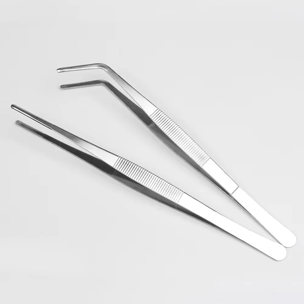 Stainless Steel Tweezers with Curved Pointed Serrated Tip Home Garden Daily Kitchen Precision Tweezer Tools
Stainless Steel Tweezers with Curved Pointed Serrated Tip Home Garden Daily Kitchen Precision Tweezer Tools