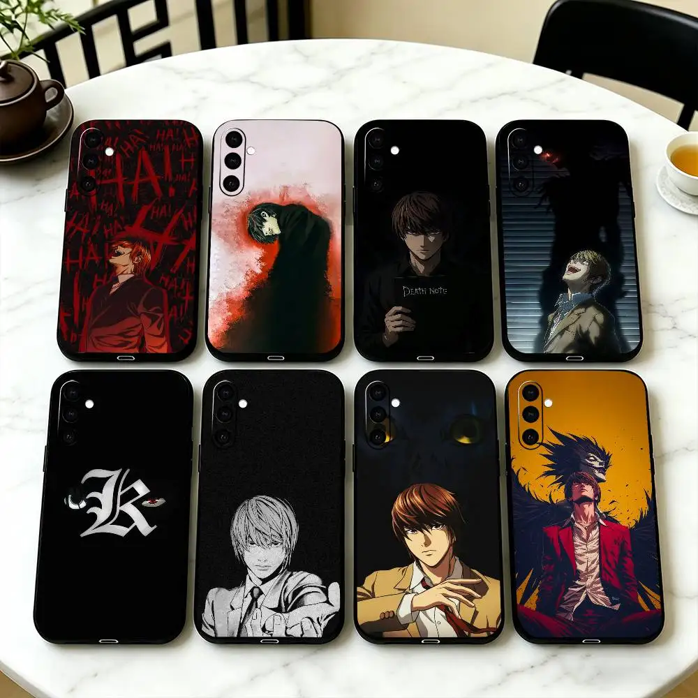 D-Death -Note Light Yagami Phone Case For Samsung Galaxy A73,A72,A71,A70,A53,A52,A51,Soft Silicone Black Cover
D-Death -Note Light Yagami Phone Case For Samsung Galaxy A73,A72,A71,A70,A53,A52,A51,Soft Silicone Black Cover