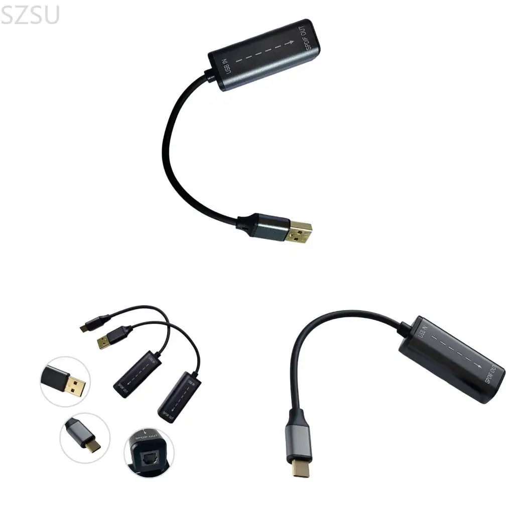 SZSU Type C/USB к оптическому переходному кабелю SPDIF для домашнего кинотеатра и звуковых систем
SZSU Type C/USB к оптическому переходному кабелю SPDIF для домашнего кинотеатра и звуковых систем