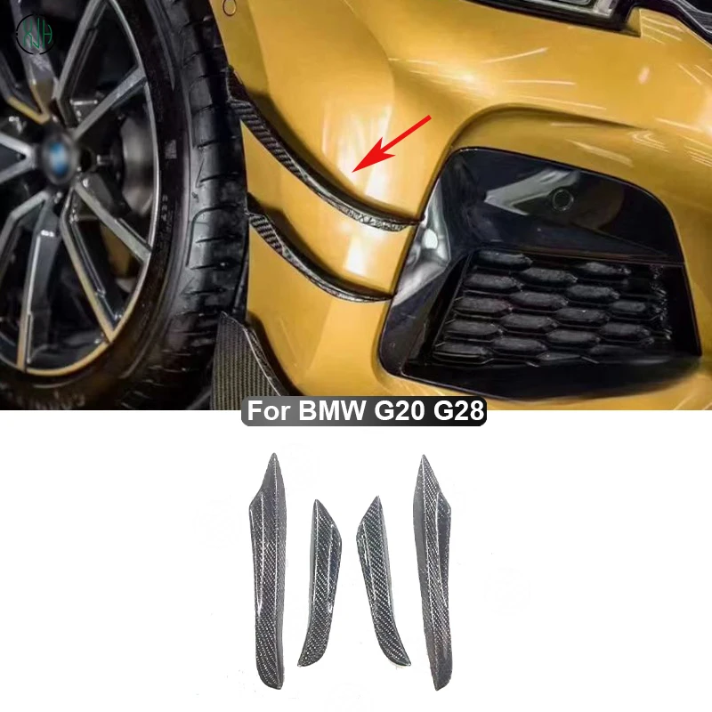 For BMW 3 Series G20 G28 2020-2022 Carbon Fiber Car Front Bumper Side Splitters Fins Canards Parts TAKD Style Upgrade Body kit
For BMW 3 Series G20 G28 2020-2022 Carbon Fiber Car Front Bumper Side Splitters Fins Canards Parts TAKD Style Upgrade Body kit
