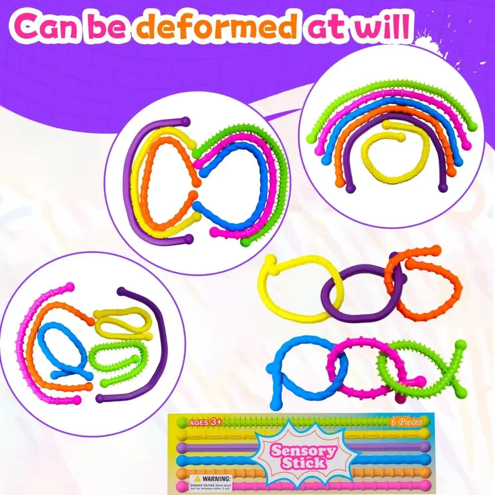 Silicone Texture DIY Sensory Strip Toys Enhancing Attention Unique Silent Decompressors Rings Elastic Noodles Stretchable
Silicone Texture DIY Sensory Strip Toys Enhancing Attention Unique Silent Decompressors Rings Elastic Noodles Stretchable