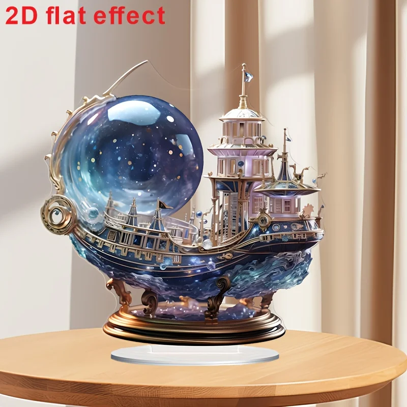 European and American Style Architectural Acrylic Ornament, Acrylic Craft Decoration for Office Living Room
European and American Style Architectural Acrylic Ornament, Acrylic Craft Decoration for Office Living Room