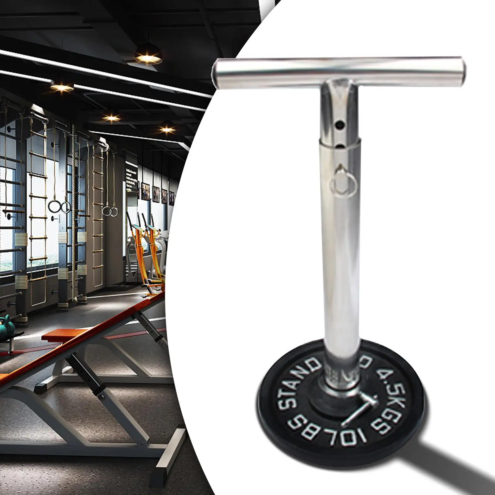 Kettlebell Handle Equipment for Plates Weights Multifunction Heavy Duty T Bell Bar for Home Fitness Sports Indoor Outdoor
Kettlebell Handle Equipment for Plates Weights Multifunction Heavy Duty T Bell Bar for Home Fitness Sports Indoor Outdoor