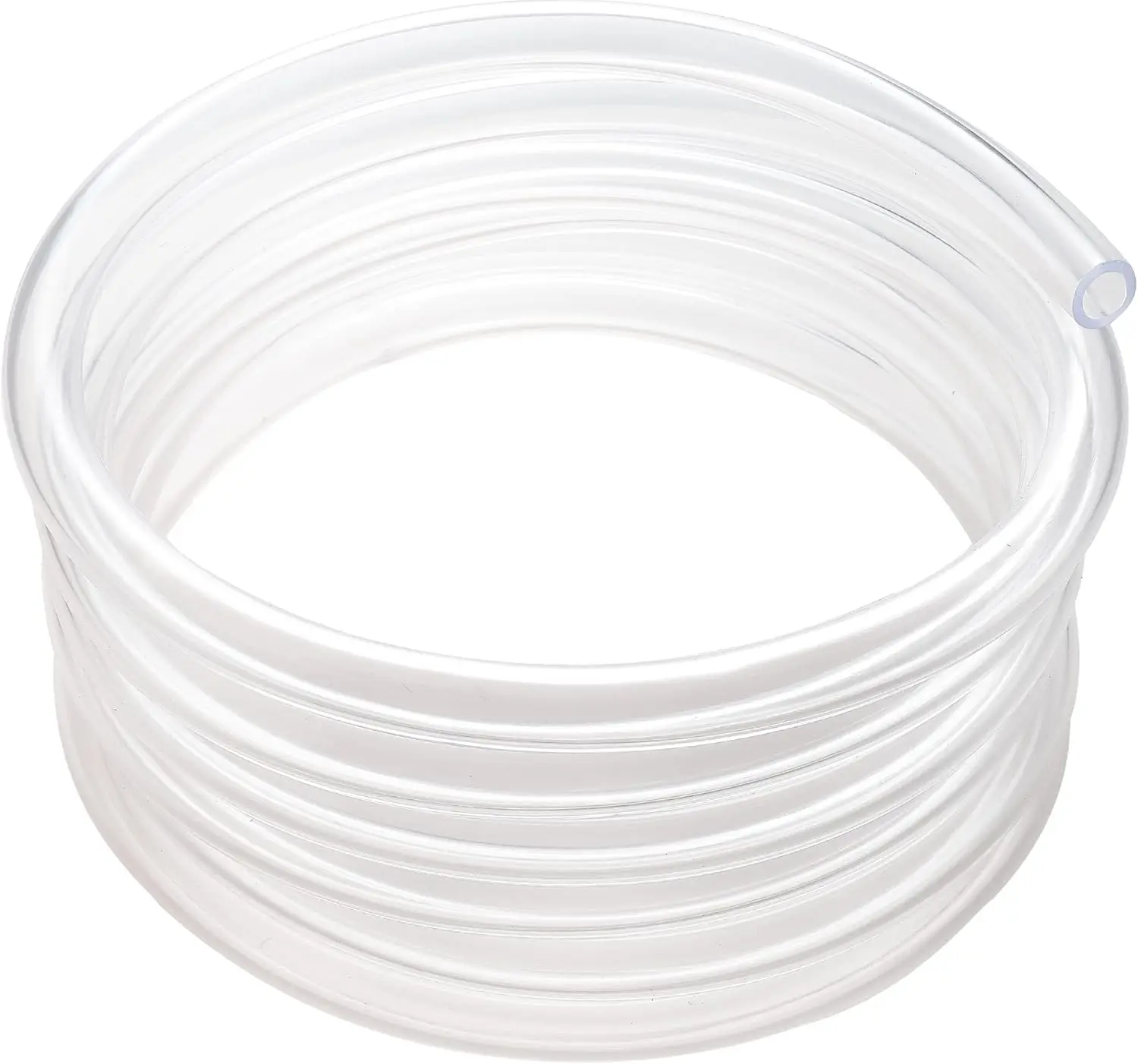 1'' ID x 1-1/4'' OD Clear Plastic Vinyl Tubing, Flexible PVC Hose for Water Air Oil Transfer, BPA-Free and Non-Toxic
1'' ID x 1-1/4'' OD Clear Plastic Vinyl Tubing, Flexible PVC Hose for Water Air Oil Transfer, BPA-Free and Non-Toxic