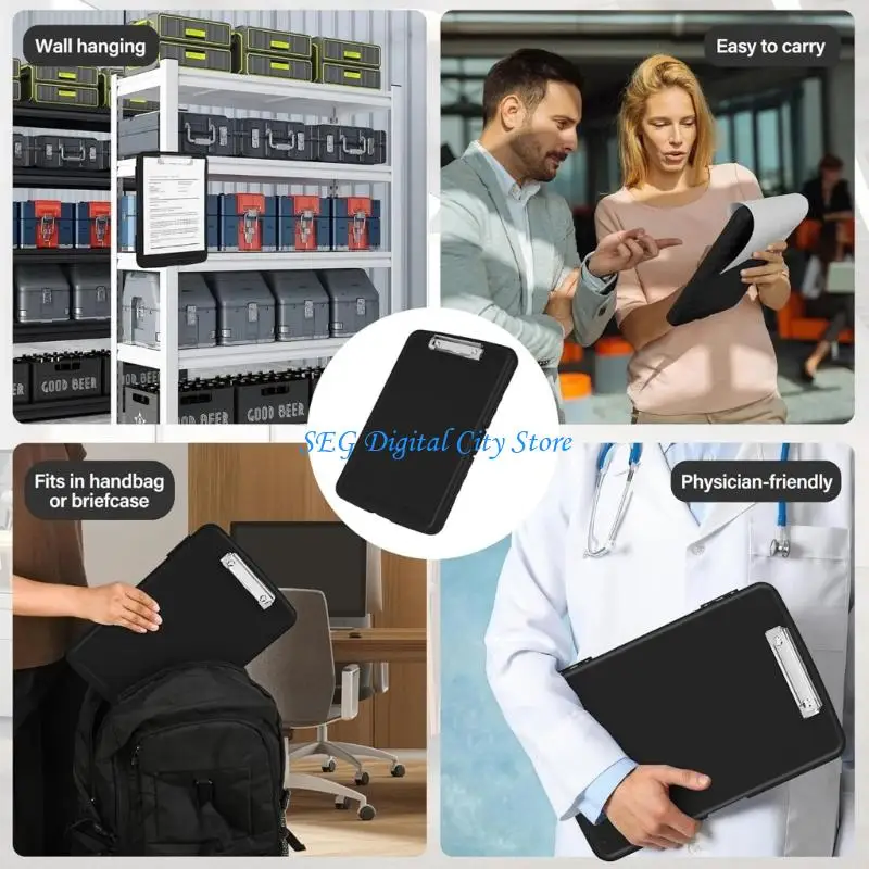 U75B Portable Plastic Conference Clipboard with File Storage Box for School Office
U75B Portable Plastic Conference Clipboard with File Storage Box for School Office