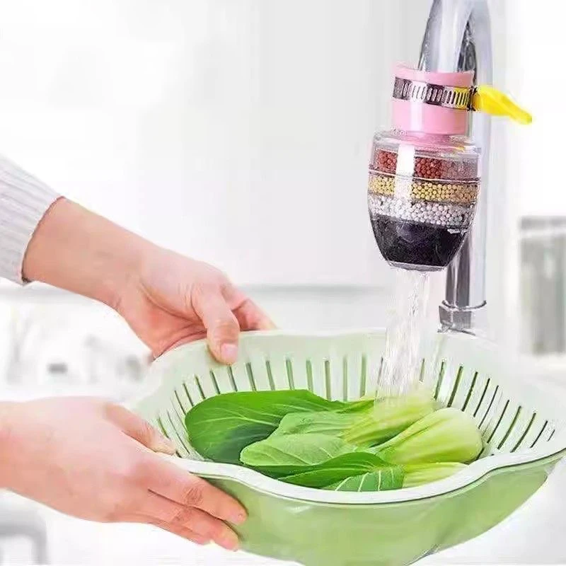 Faucet Water Filter 360° Rotatable Tap Purifier Nozzle Coconut Charcoal Filtration Household Kitchen Water Purifier Accessories
Faucet Water Filter 360° Rotatable Tap Purifier Nozzle Coconut Charcoal Filtration Household Kitchen Water Purifier Accessories