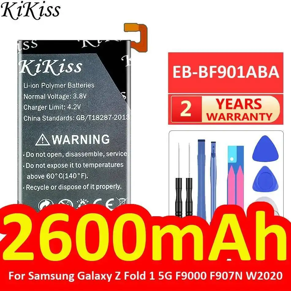 Для Samsung Galaxy Z Fold 1 5G F9000 F907N W2020 аккумулятор мобильного телефона Премиум замена 2600 мАч EB-BF901ABA Высокая производительность
Для Samsung Galaxy Z Fold 1 5G F9000 F907N W2020 аккумулятор мобильного телефона Премиум замена 2600 мАч EB-BF901ABA Высокая производительность