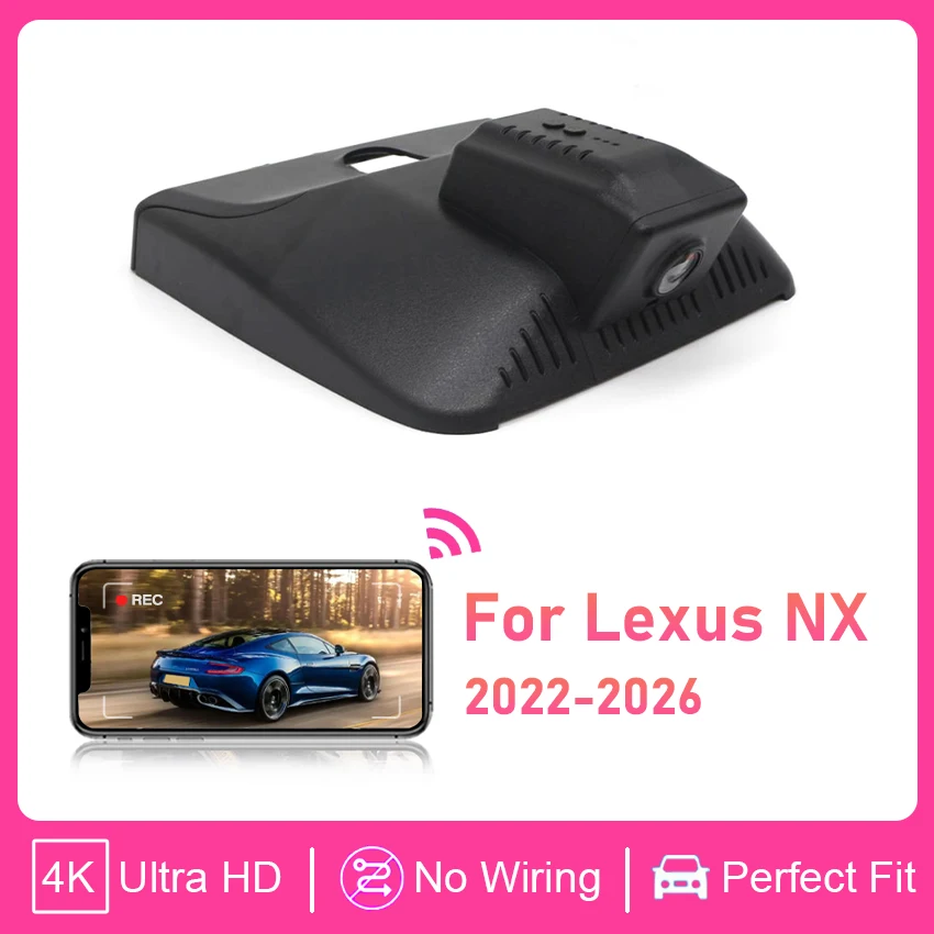 Видеорегистратор 4K 2160P Full HD для Lexus NX AZ20 NX350 NX200 2022-2026 с передней и задней камерами, подключение Plug and Play, автомобильные аксессуары
Видеорегистратор 4K 2160P Full HD для Lexus NX AZ20 NX350 NX200 2022-2026 с передней и задней камерами, подключение Plug and Play, автомобильные аксессуары