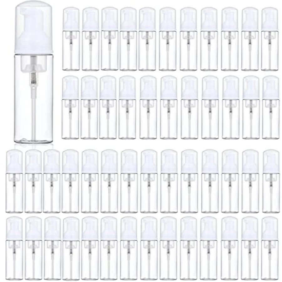 35 Pack 2 oz Foam Pump Bottles, 60ml Refillable Travel Bottles for Hand Soap, Lash Shampoo, Foaming Cleanser and Liquid Soap
35 Pack 2 oz Foam Pump Bottles, 60ml Refillable Travel Bottles for Hand Soap, Lash Shampoo, Foaming Cleanser and Liquid Soap