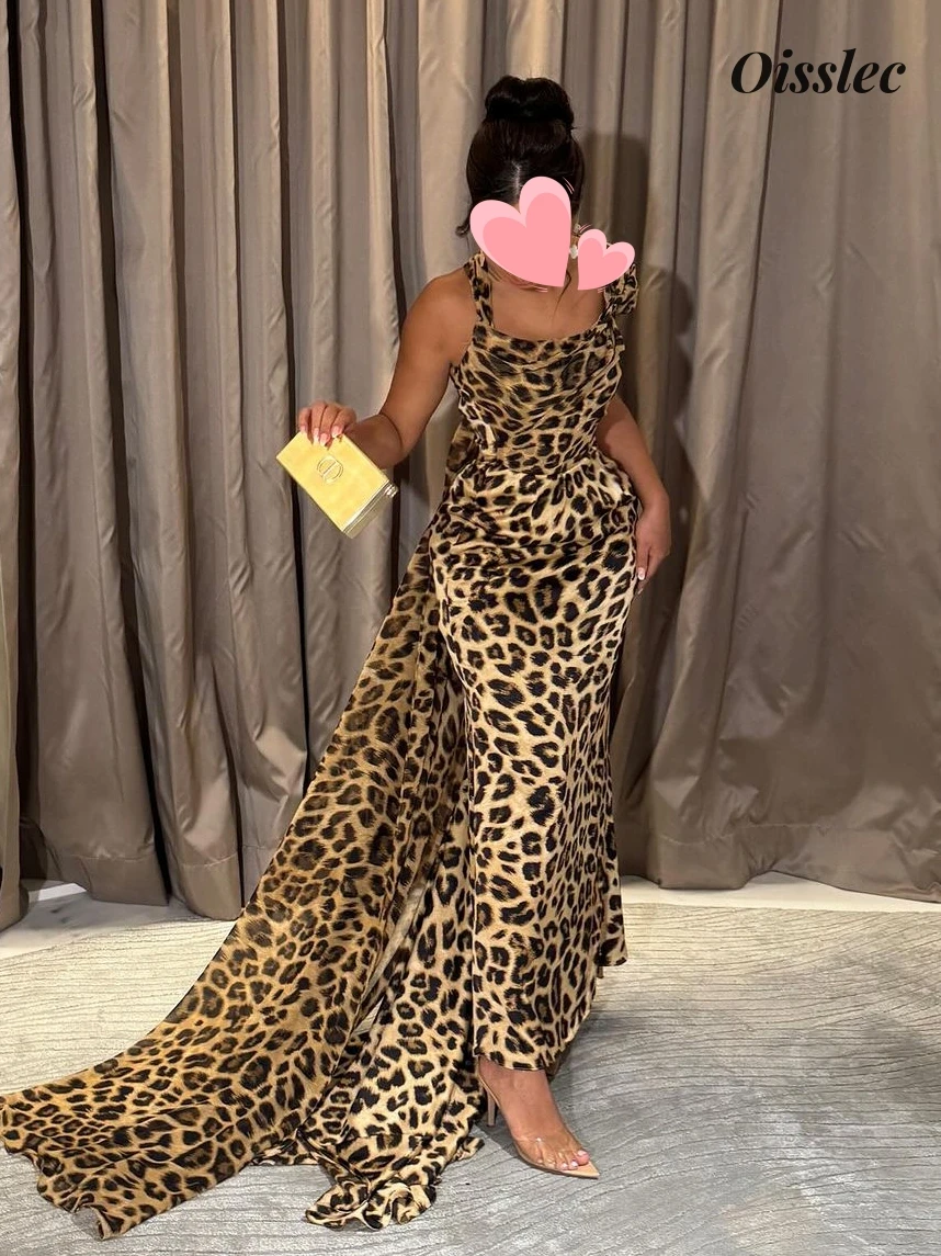 Oisslec Dress Elegant Vintage Sexy Leopard Print Square Collar Mermaid Customize Formal Occasion Prom Dress Evening Party Gowns
Oisslec Dress Elegant Vintage Sexy Leopard Print Square Collar Mermaid Customize Formal Occasion Prom Dress Evening Party Gowns