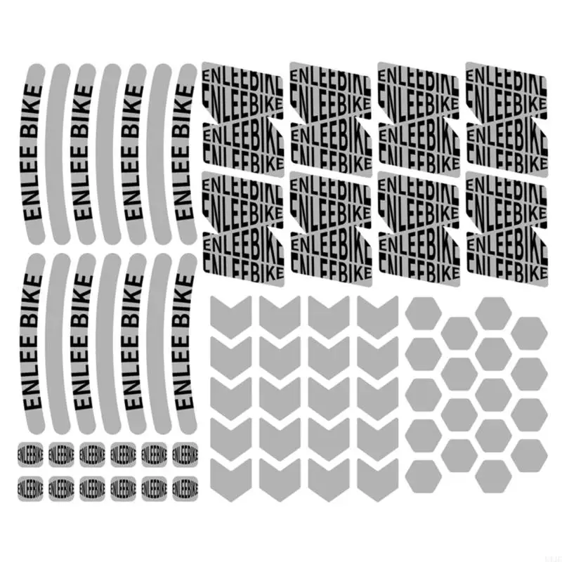 U1JC 72Pcs Bike Reflective Stickers Reflective Decals Self-Adhesive Reflective Tape
U1JC 72Pcs Bike Reflective Stickers Reflective Decals Self-Adhesive Reflective Tape