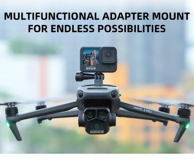 Sports Camera Bracket Adapter Mount for Mavic 3/3 Pro/3 Classic Adapter for GoPro 10 8 Action 2 Holder 1/4 Screw for Insta360 X3
Sports Camera Bracket Adapter Mount for Mavic 3/3 Pro/3 Classic Adapter for GoPro 10 8 Action 2 Holder 1/4 Screw for Insta360 X3