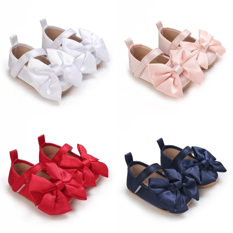 New Western Bow Princess Shoes 0-18 Months, Soft Sole Baby Pre-walker Shoes, Comfortable Infant Daily Shoes
New Western Bow Princess Shoes 0-18 Months, Soft Sole Baby Pre-walker Shoes, Comfortable Infant Daily Shoes