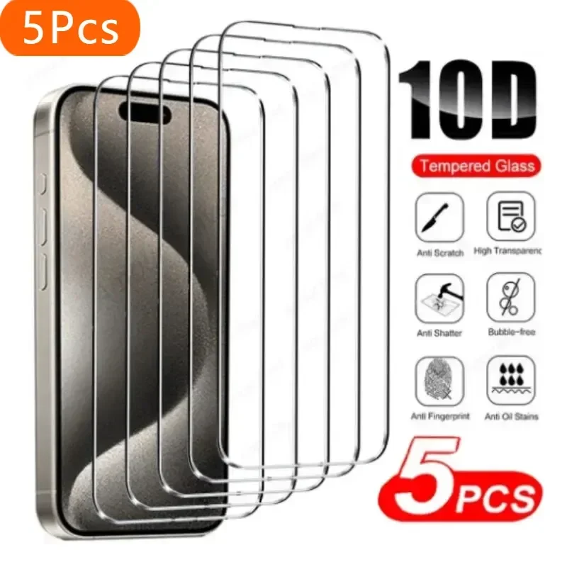 5Pcs Tempered Glass for IPhone 16 15 14 13 12 11 Pro Max Screen Protector For IPhone 13Mini 14 Plus
5Pcs Tempered Glass for IPhone 16 15 14 13 12 11 Pro Max Screen Protector For IPhone 13Mini 14 Plus