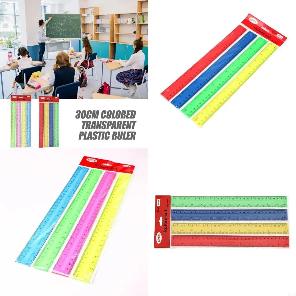 F42D Math Ruler Colorful Drawing Ruler with Inches Centimeters Scale for Drawing
F42D Math Ruler Colorful Drawing Ruler with Inches Centimeters Scale for Drawing