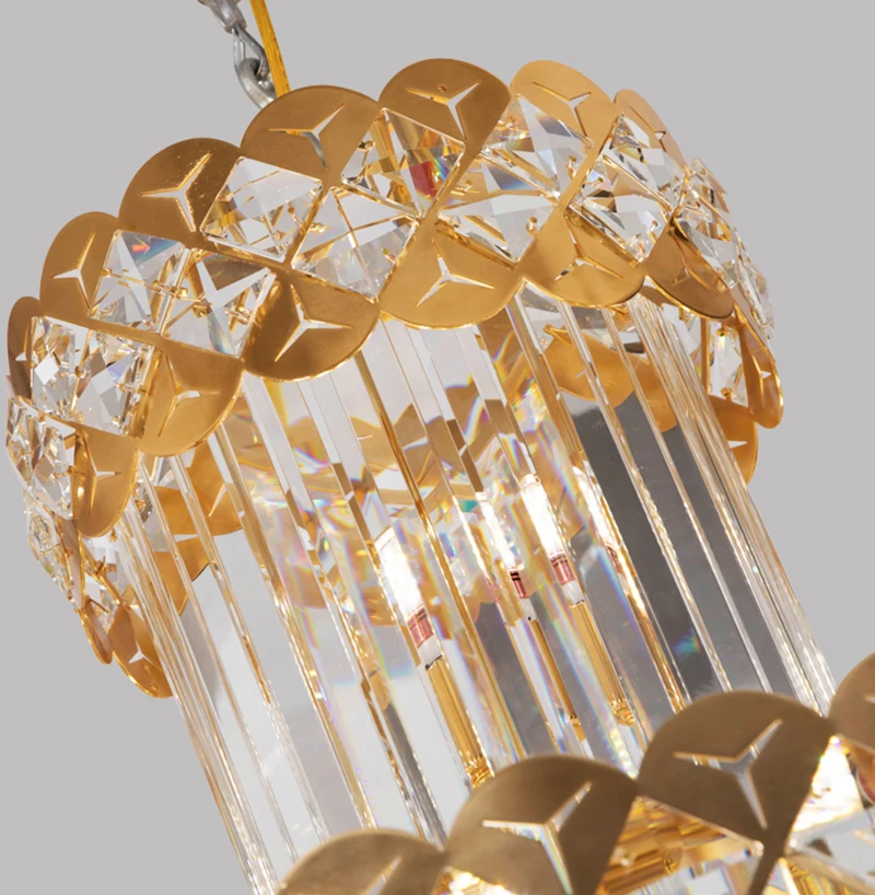 Modern Gold Stainless Steel Crystal Chandelier For Staircase Long Villa Chain Lighting Large Home Decor Crystal Lamp
Modern Gold Stainless Steel Crystal Chandelier For Staircase Long Villa Chain Lighting Large Home Decor Crystal Lamp