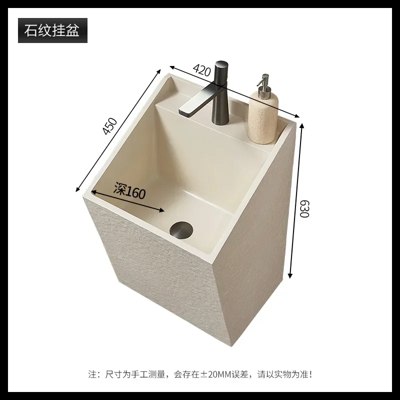 YS5 Wash Basin Artistic Wall-Mounted Bathroom Cabinet Wall-Mounted Small Apartment Washstand
YS5 Wash Basin Artistic Wall-Mounted Bathroom Cabinet Wall-Mounted Small Apartment Washstand