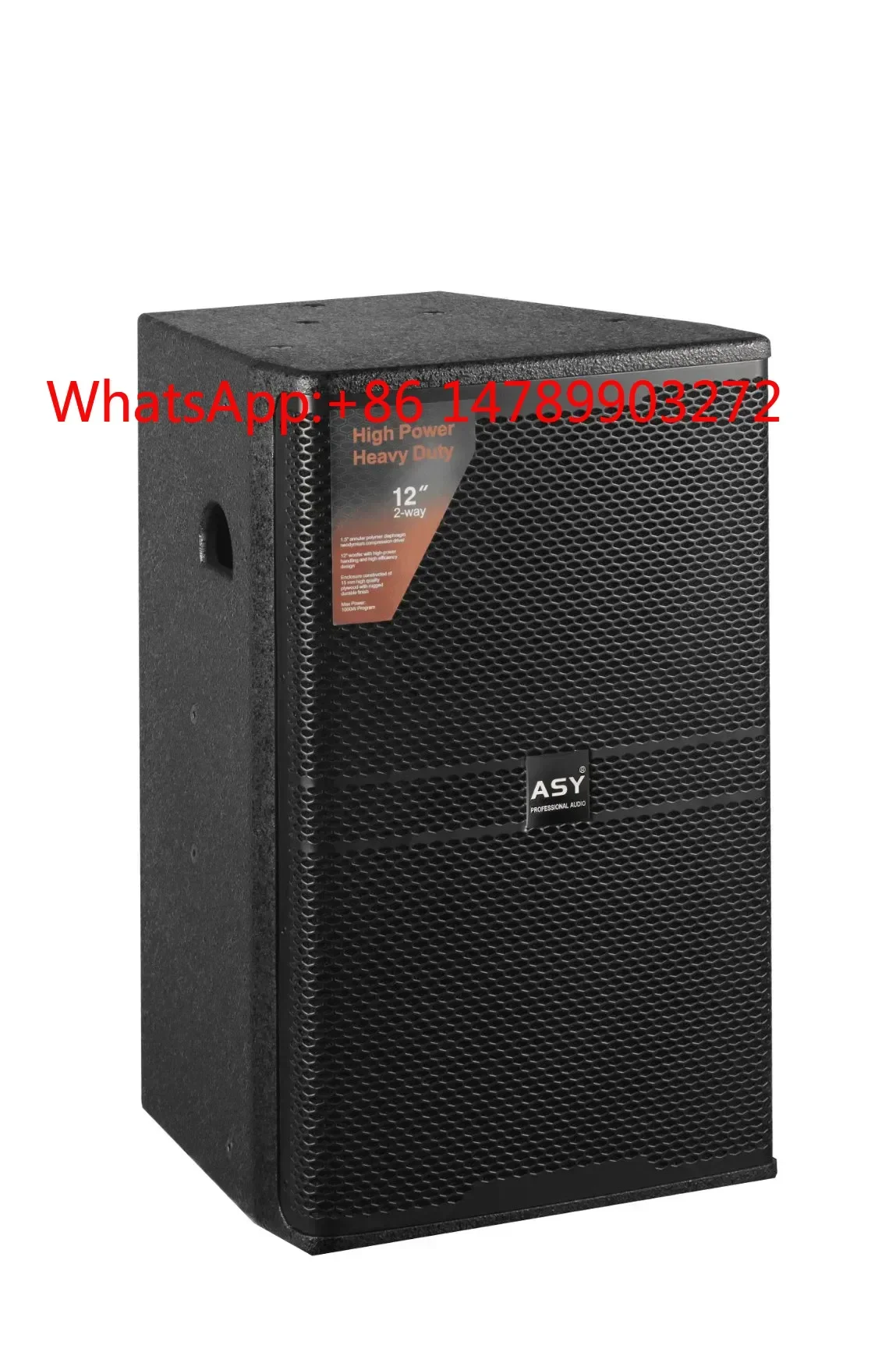 12 Inch Full Range Professional Speaker Clear Sound for Karaoke Entertainment
12 Inch Full Range Professional Speaker Clear Sound for Karaoke Entertainment