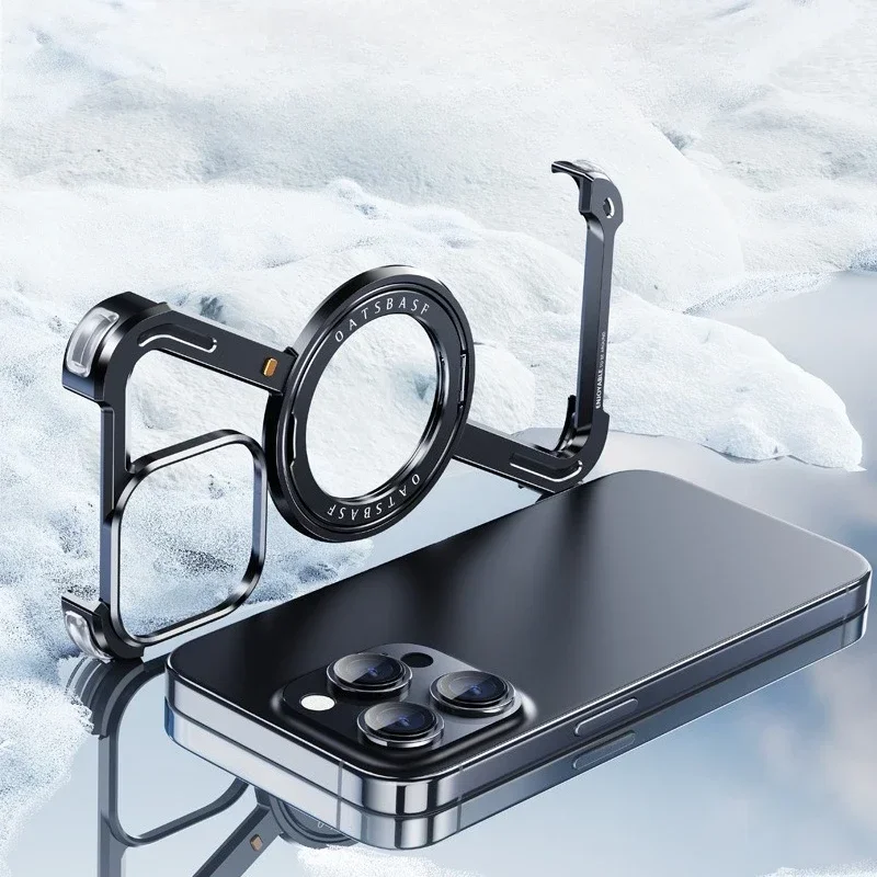 for Iphone 15Pro 15 14 13 Plus Pro Max Case Aluminum Alloy Z -Shape Rimless Magnetic Phone Case Metal Holder Shockproof Hard
for Iphone 15Pro 15 14 13 Plus Pro Max Case Aluminum Alloy Z -Shape Rimless Magnetic Phone Case Metal Holder Shockproof Hard