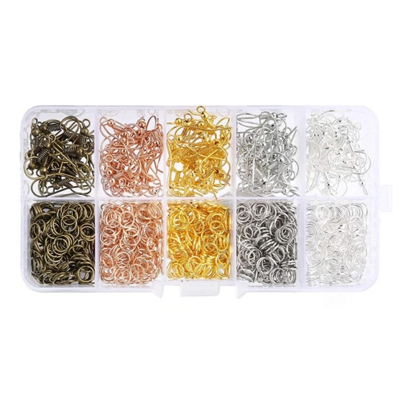 1128 Pieces Earrings Making Supplies with Earring Hooks Jump Rings Pliers Tweezers Jump Ring Opener for DIY Jewelry Dropship
1128 Pieces Earrings Making Supplies with Earring Hooks Jump Rings Pliers Tweezers Jump Ring Opener for DIY Jewelry Dropship