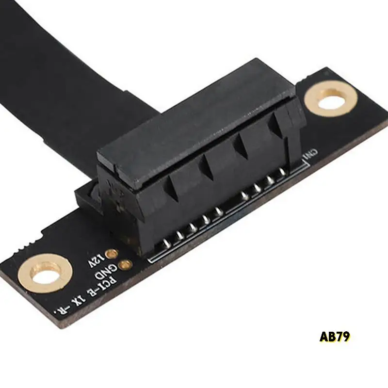 8X 90 Degree Pci-E Pci Express 1X To 1X Slot Riser Card Converter Extender Ribbon Adapter Extension Cable Pci-E X1
8X 90 Degree Pci-E Pci Express 1X To 1X Slot Riser Card Converter Extender Ribbon Adapter Extension Cable Pci-E X1