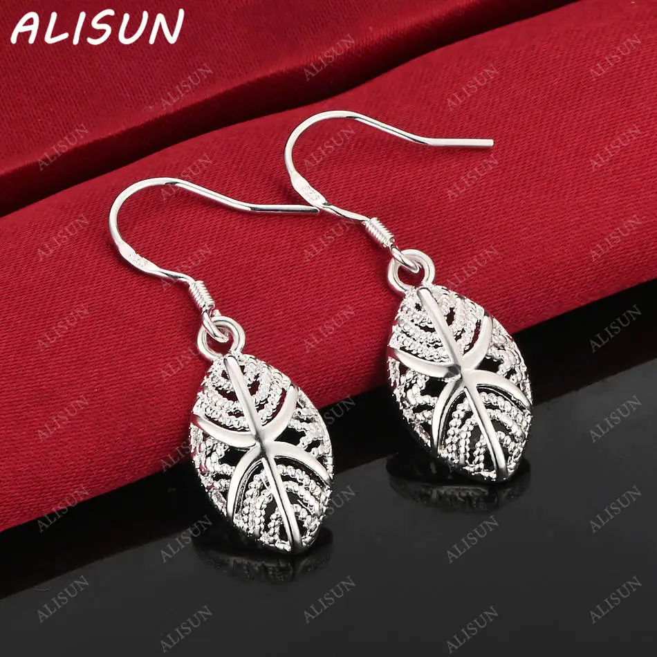 ALISUN 925 Sterling Silver Oval Earrings Drop Earrings Fashion Jewelry Charm Grace Noble Wedding Accessories
ALISUN 925 Sterling Silver Oval Earrings Drop Earrings Fashion Jewelry Charm Grace Noble Wedding Accessories