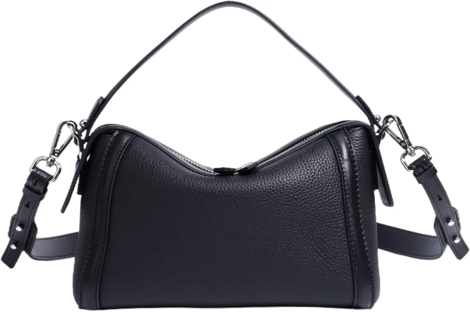 Genuine Leather Women’s Satchel Purse with Top Handle, Crossbody Handbag with Adjustable Strap
Genuine Leather Women’s Satchel Purse with Top Handle, Crossbody Handbag with Adjustable Strap