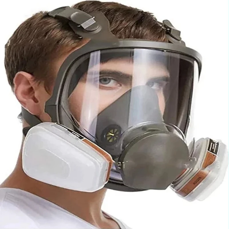 SJL 7 In 1 6800 Industrial Painting Spraying Respirator Gas Mask 3 In 1 Suit Safety Work Filter Dust Full Face Mask Gas Mask
SJL 7 In 1 6800 Industrial Painting Spraying Respirator Gas Mask 3 In 1 Suit Safety Work Filter Dust Full Face Mask Gas Mask