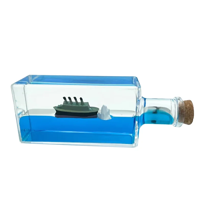 HOT-Titanic Cruise Ship Model Liquid Wave Cruise Ship Decoration No Longer Sinking Cruise Ship Cruise Ship Drift Bottle Durable
HOT-Titanic Cruise Ship Model Liquid Wave Cruise Ship Decoration No Longer Sinking Cruise Ship Cruise Ship Drift Bottle Durable