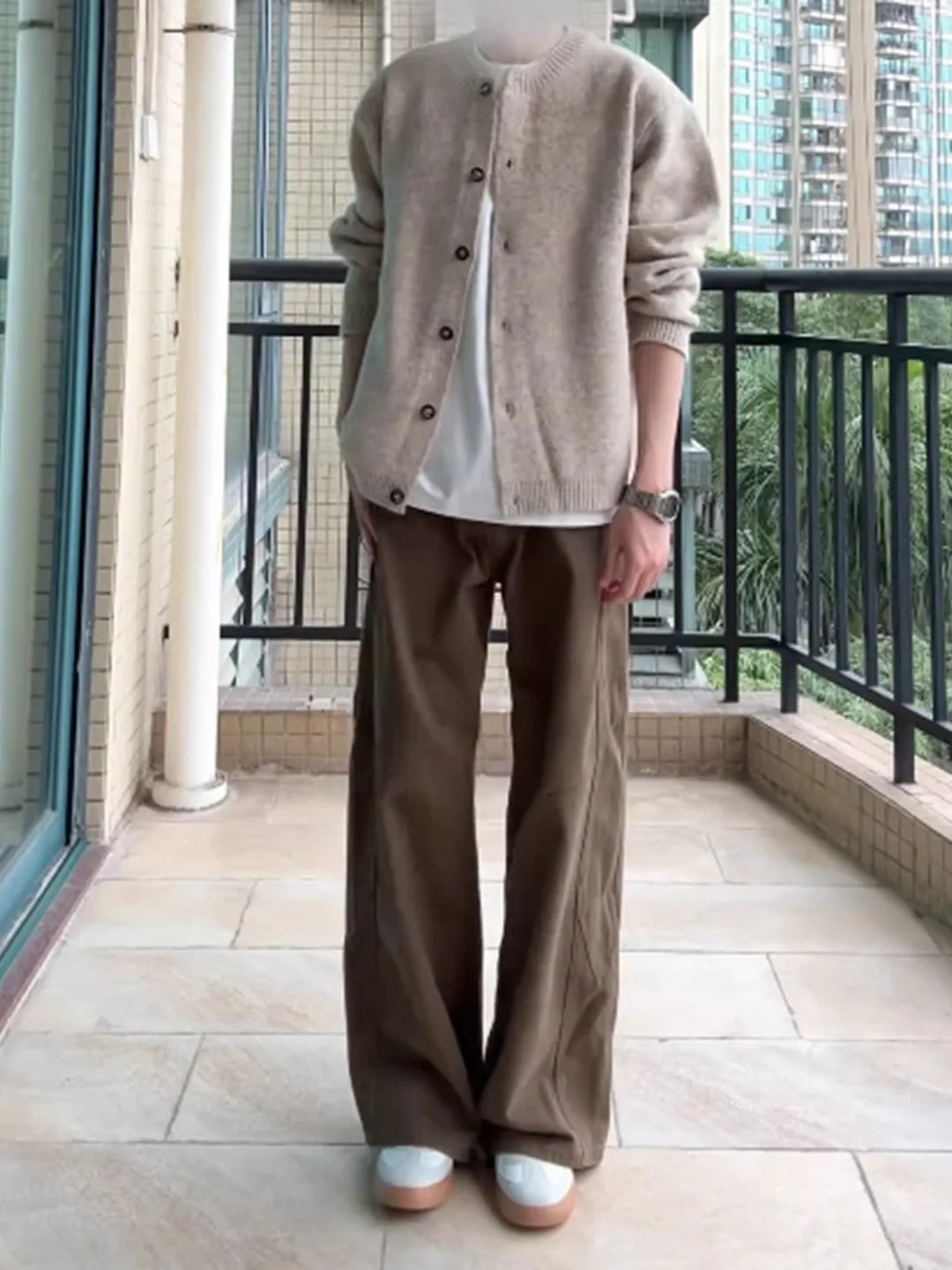 American Retro Coffee Color Bell Bot Jeans Men's Autumn Winter Wide Leg Straight Workwear Pants Slimming Fce Lined Knif...
American Retro Coffee Color Bell Bot Jeans Men's Autumn Winter Wide Leg Straight Workwear Pants Slimming Fce Lined Knif...