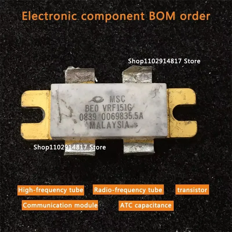 VRF151G оригинальный силовой транзистор, высокочастотная трубка, микроволновая трубка, радиочастотная трубка, модуль усилителя мощности, конденсатор ATC
VRF151G оригинальный силовой транзистор, высокочастотная трубка, микроволновая трубка, радиочастотная трубка, модуль усилителя мощности, конденсатор ATC