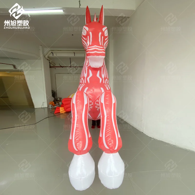 Customized inflatable man carrying horse model animal theme stage bar carnival parade interactive performance props
Customized inflatable man carrying horse model animal theme stage bar carnival parade interactive performance props