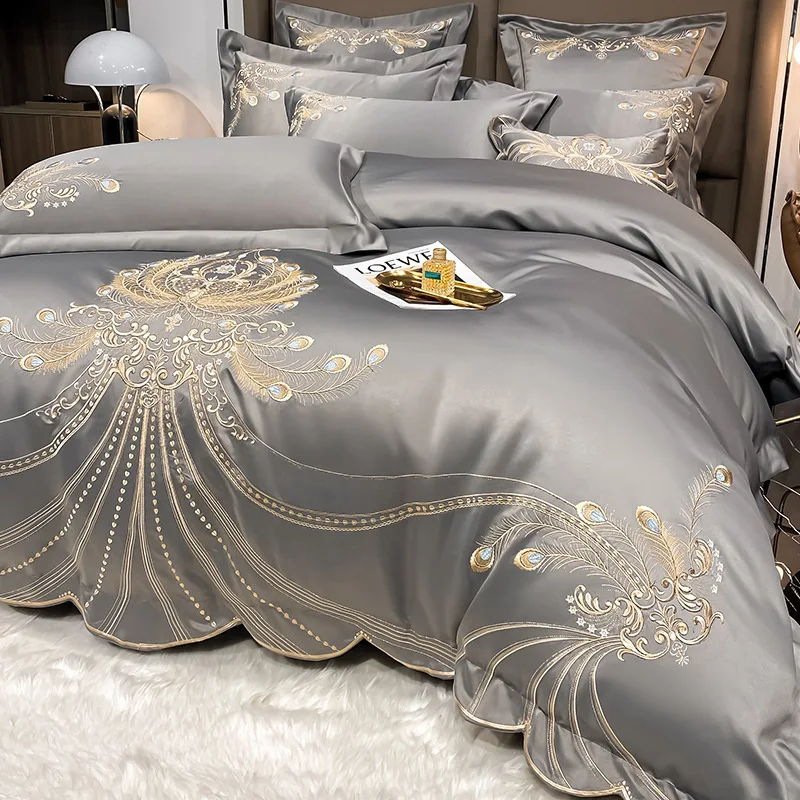 Customizable Light Luxury Premium Sense Pure Cotton Naked Sleeping Four-piece Set
Customizable Light Luxury Premium Sense Pure Cotton Naked Sleeping Four-piece Set