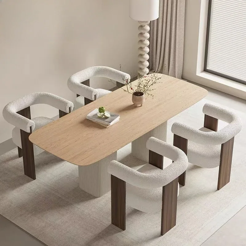 Легкий роскошный обеденный стул из цельного дерева, ретро-домашний ресторан из овечьей кожи, кресло для деловых переговоров, поддержка цветовой настройки
Легкий роскошный обеденный стул из цельного дерева, ретро-домашний ресторан из овечьей кожи, кресло для деловых переговоров, поддержка цветовой настройки