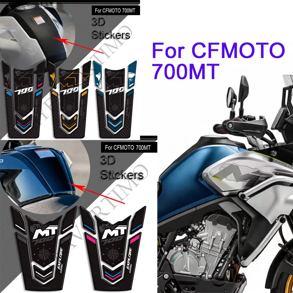 Touring Bike Adventure Tank Pad TankPad Side Grips Gas Fuel Oil Knee Protector Stickers Decals CF MOTO 700 MT For CFMOTO 700MT
Touring Bike Adventure Tank Pad TankPad Side Grips Gas Fuel Oil Knee Protector Stickers Decals CF MOTO 700 MT For CFMOTO 700MT