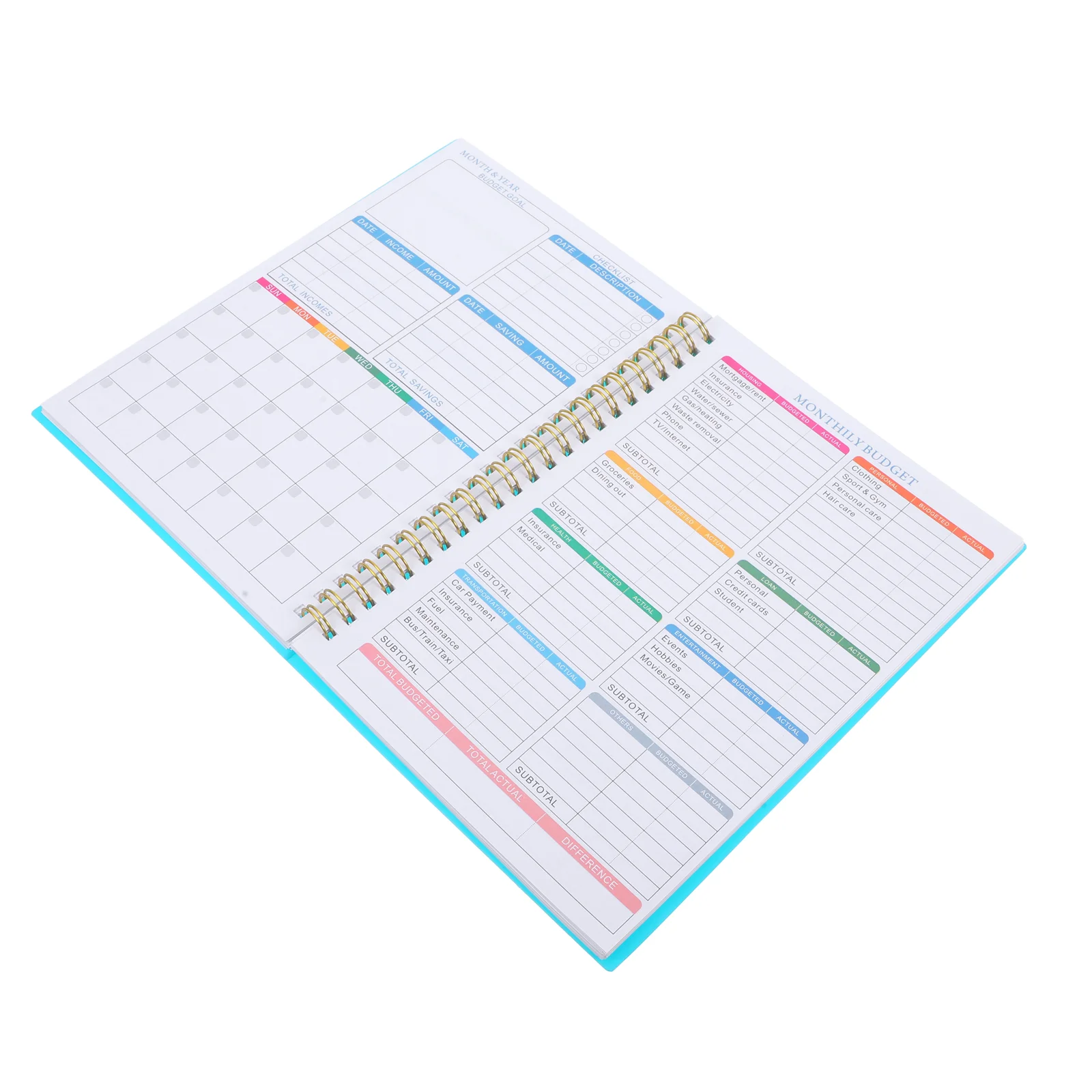 Monthly Budget Book Plan Accessory Notebook Convenient Planner Practical Notepad The Cash Bronzing Consumption
Monthly Budget Book Plan Accessory Notebook Convenient Planner Practical Notepad The Cash Bronzing Consumption