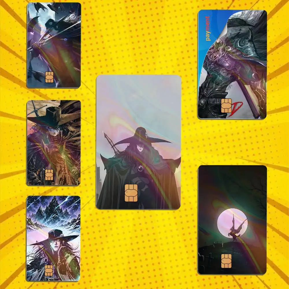 Dhampir V-Vampire Hunter D Laser gradient Stickers Game Card Decal Scratch-resistant For Credit Debit Card Small Large Chip
Dhampir V-Vampire Hunter D Laser gradient Stickers Game Card Decal Scratch-resistant For Credit Debit Card Small Large Chip