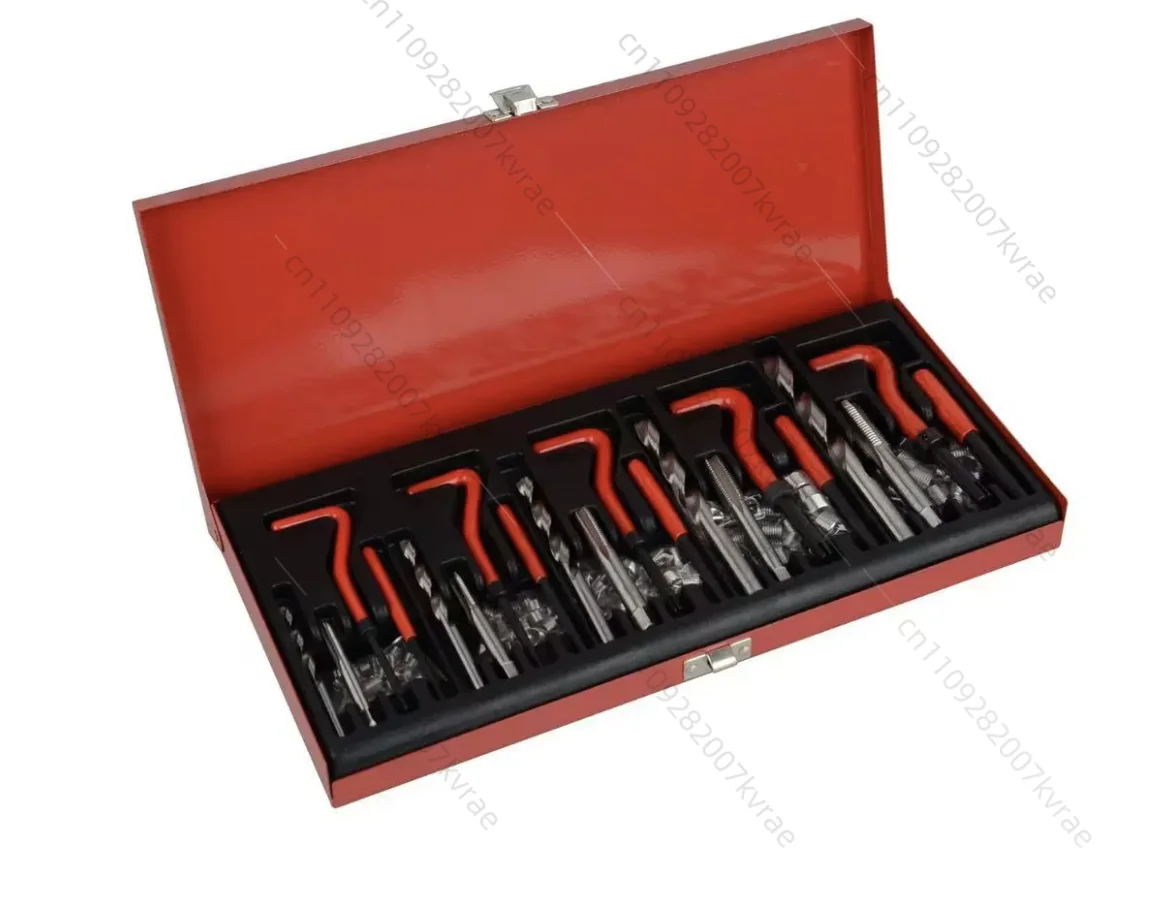 131 pcs Thread Repair Kit M5-M12 w/Storage Case for Automotive Engine
131 pcs Thread Repair Kit M5-M12 w/Storage Case for Automotive Engine