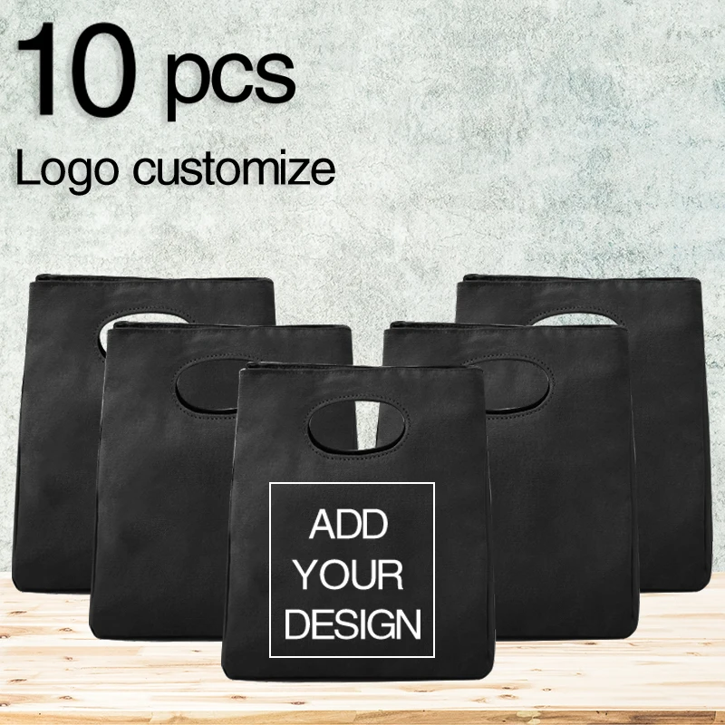 10PCS Custom Lunch Bag Insulation Cooler Bags for Women Lunch Box Picnic Travel Portable Food Storage Breakfast Thermal Food Bag
10PCS Custom Lunch Bag Insulation Cooler Bags for Women Lunch Box Picnic Travel Portable Food Storage Breakfast Thermal Food Bag