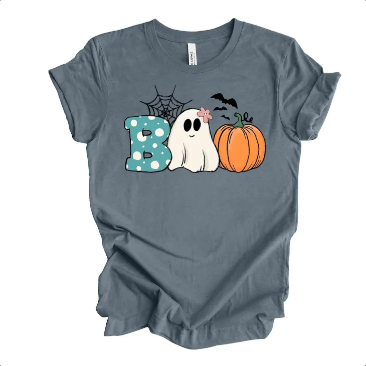 Super Fun Boo Short Sleeve Top Halloween Shirt Ghost And Pumpkin Design On Premium Bella Canvas Unisex 3x Boo 4x Halloween Tee
Super Fun Boo Short Sleeve Top Halloween Shirt Ghost And Pumpkin Design On Premium Bella Canvas Unisex 3x Boo 4x Halloween Tee