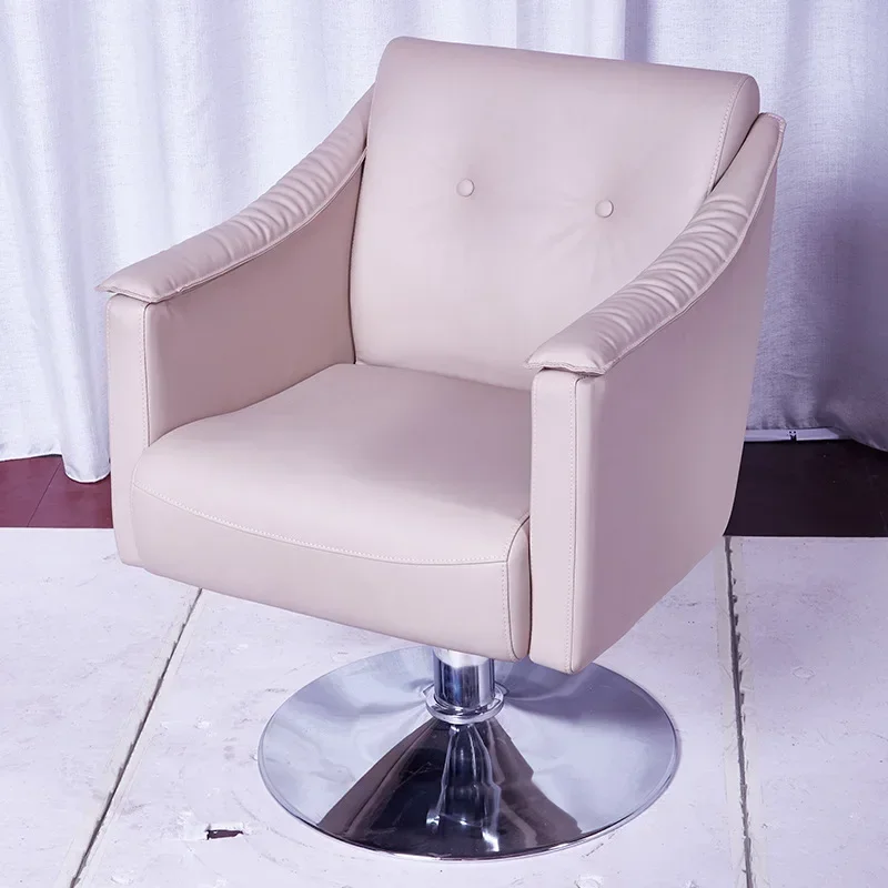 Simple barber shop special chair rotating lift designer high-end new fashion
Simple barber shop special chair rotating lift designer high-end new fashion